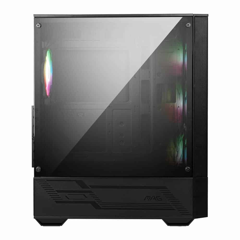 (image for) MSI MAG FORGE 112R Black Tempered Glass Mid-Tower Case